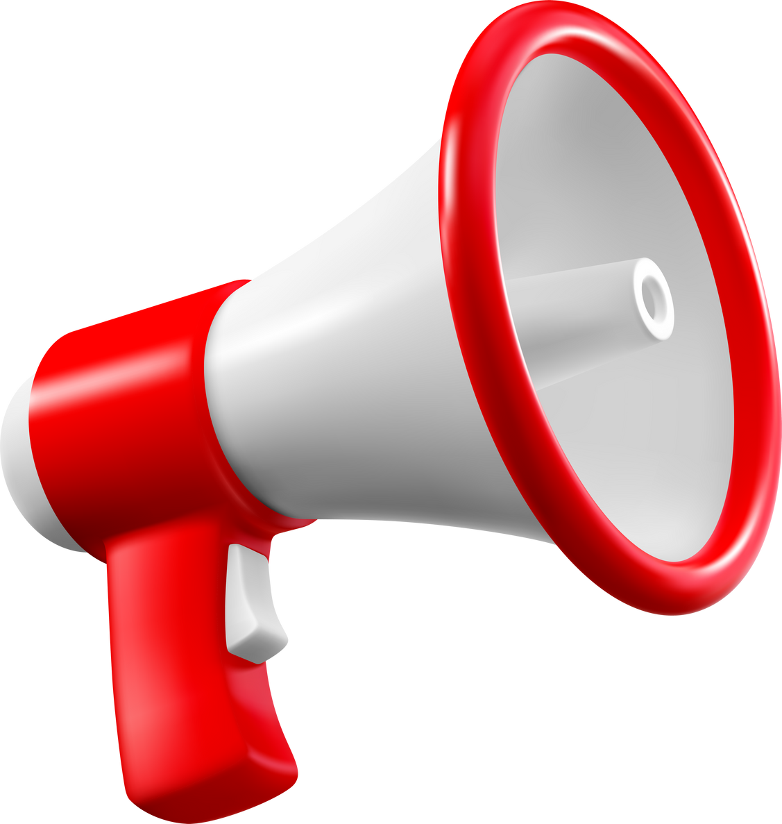 Megaphone Speaker 3d